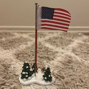 Department 56 Snow Village “Village Flag Pole”